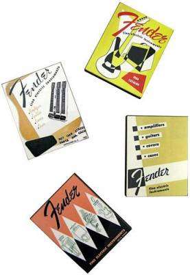 Fender - Catalogue Cover Magnets - Set of 4