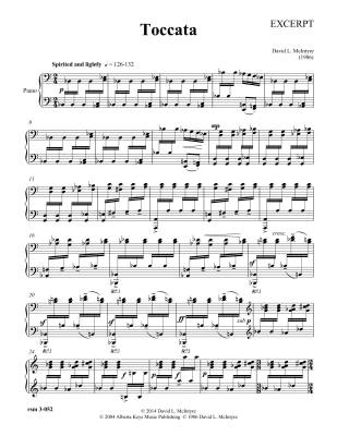 Toccata - McIntyre - Piano - Sheet Music
