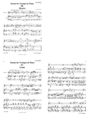Sonata - McIntyre - Trumpet/Piano - Book