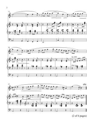 Solace for Flute (or harmonica) & Organ - McIntyre - Sheet Music