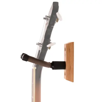 Wall Mount Banjo Hanger - Cherry