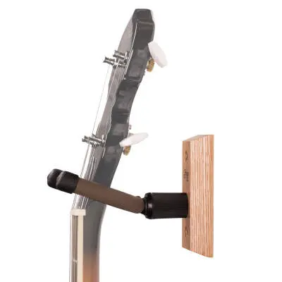 Wall Mount Banjo Hanger - Oak