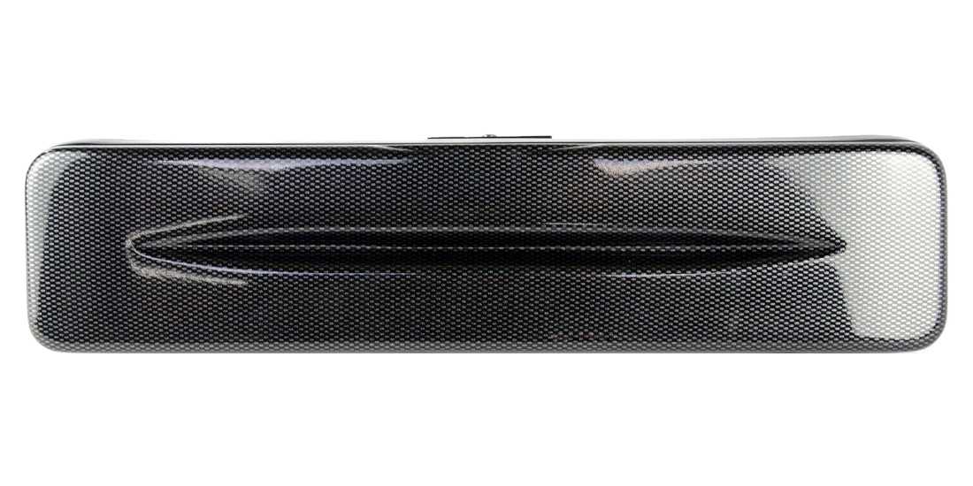 Hightech Flute Case (C-Foot) - Black Carbon