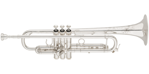 S. E. Shires - Doc Severinsen Destino III Bb Trumpet with .454 Medium Bore - Silver Plated