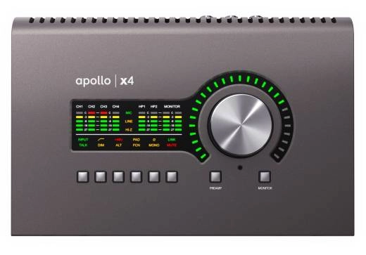 Apollo x4 Heritage Edition - Desktop 12x18 Thunderbolt 3 Audio Interface w/UAD-2 QUAD Core Processing