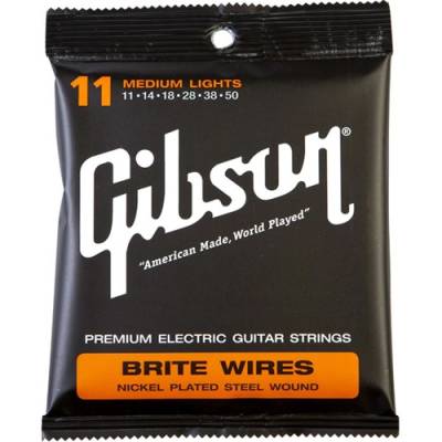 Gibson - Brite Wires Medium Electric Strings - 11-50