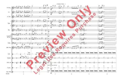 Don\'t Start Now - Dua Lipa/Scott - Marching Band - Gr. 3
