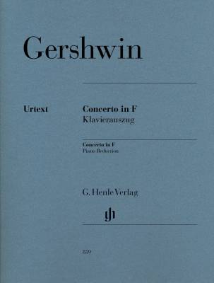 G. Henle Verlag - Concerto in F - Gershwin/Gertsch - Solo Piano/Piano Reduction (2 Pianos, 4 Hands)