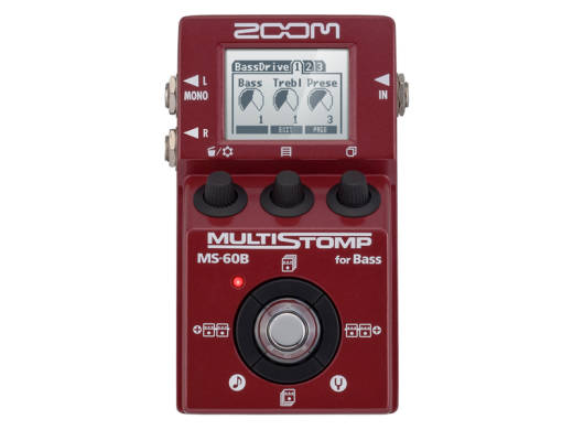 Zoom - MultiStomp Pedal for Bass