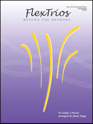 Kendor Music Inc. - FlexTrios: Beyond The Methods (16 Pieces) - Varga - Bass Clef Instruments - Book