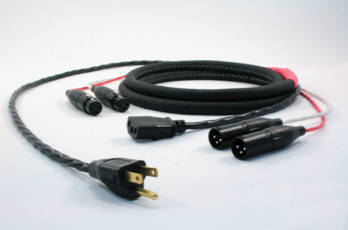 XLR and AC Cable for Active PA Cabinets - 25 foot