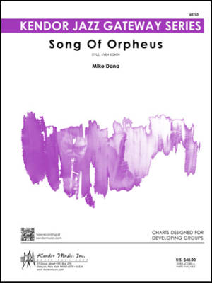 Kendor Music Inc. - Song Of Orpheus - Dana - Jazz Ensemble - Gr. Easy