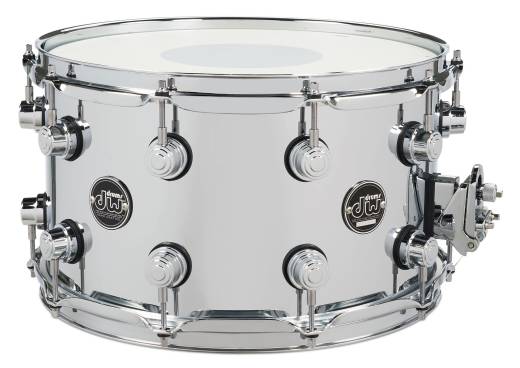 Performance Series Chrome over Steel Snare Drum - 8 x 14 inch