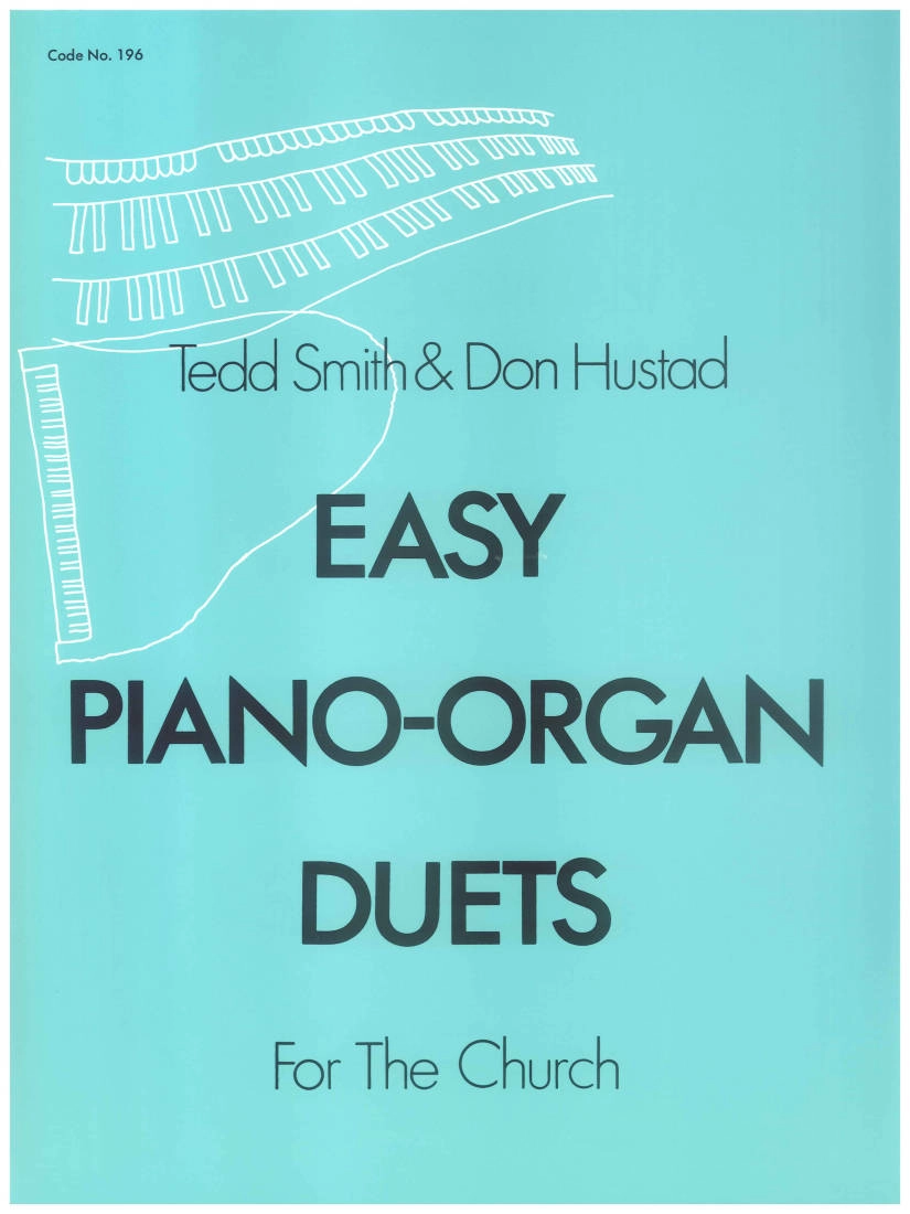 Easy Piano-Organ Duets - Hustad/Smith - Piano/Organ - Book