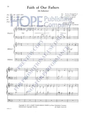 Easy Piano-Organ Duets - Hustad/Smith - Piano/Organ - Book