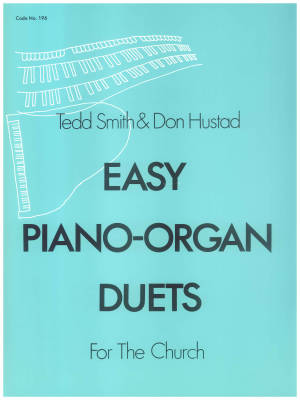 Hope Publishing Co - Easy Piano-Organ Duets - Hustad/Smith - Piano/Organ - Book