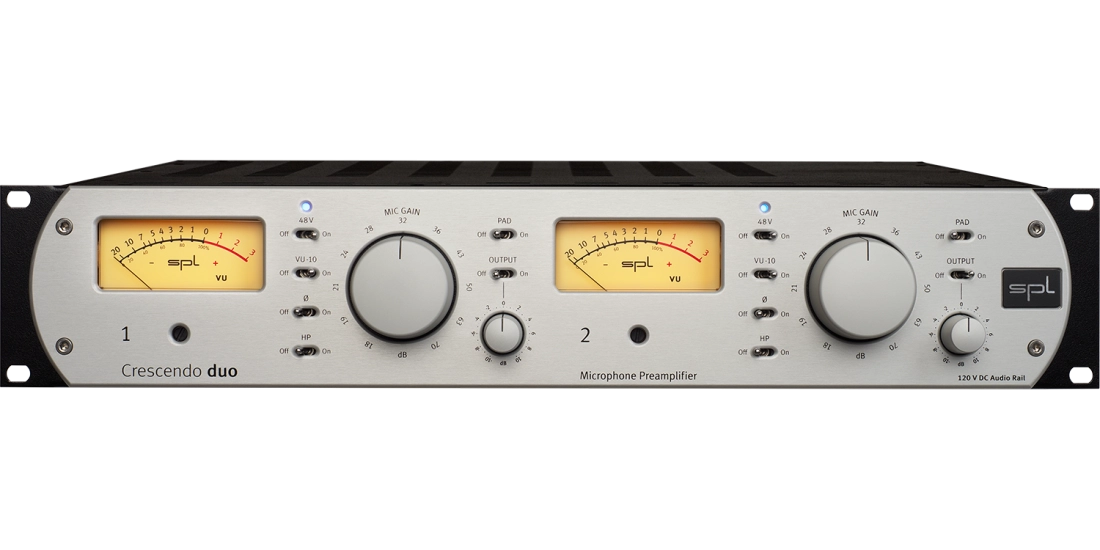 Crescendo Duo 2-Channel Microphone Preamplifier