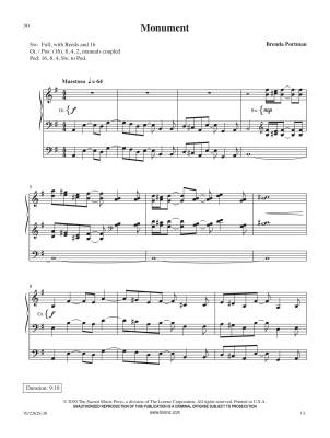 Horizons: Organ Music for Service or Recital - Portman - Organ (3-staff) - Book