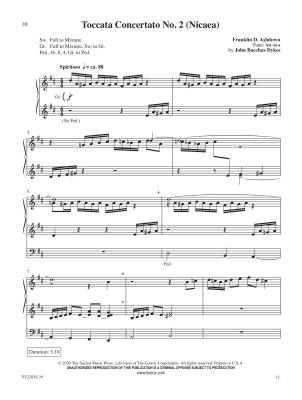 Six Toccatas Quoting Hymn Tunes - Ashdown - Organ (3-staff) - Book