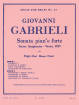 Robert King Music - Sonata Piane Forte (Sacrae Symphoniae--Venice, 1597) - Gabrieli - Eight-Part Brass Choir - Score/Parts