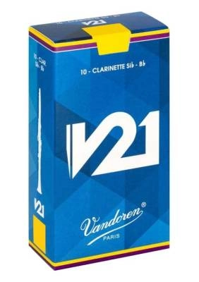 Vandoren - V21 Bb Clarinet Reeds (10/Box) - 3