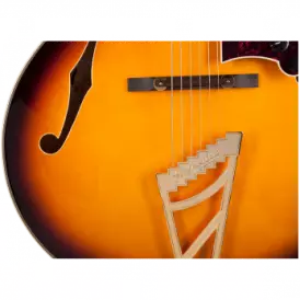 EXL-1 Archtop Hollow Body Electric Guitar - Natural