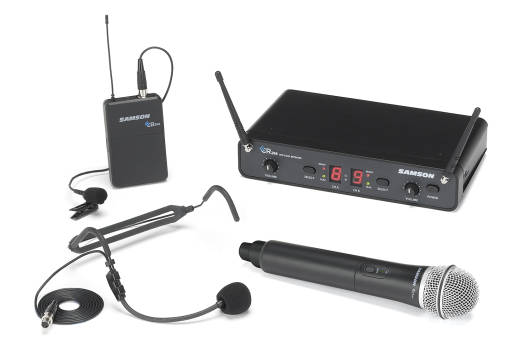 Samson - Concert 288 All-In-One Dual-Channel Wireless System - I-Band