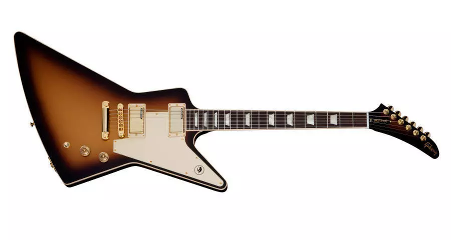 Bill Kelliher Explorer Electric Guitar - Goldburst Finish