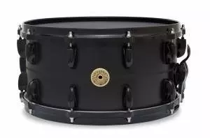 130th Anniversary 7 x 14 Snare Drum - Flat Black Aluminum