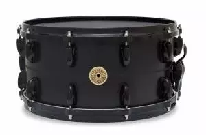 130th Anniversary 7 x 14 Snare Drum - Flat Black Aluminum