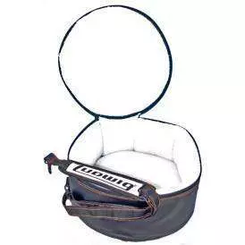 Heirloom Snare Drum Bag w/Keystone Badge - 7 x 14 -  Black