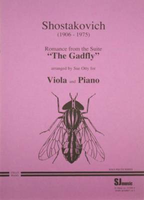 Romance (from the Suite \'\'The Gadfly\'\') - Shostakovich/Otty - Viola/Piano - Book