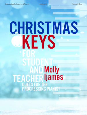 The Lorenz Corporation - Christmas Keys for Student and Teacher: Duets for the Progressing Pianist - Ijames - Piano Duet (1 Piano, 4 Hands)