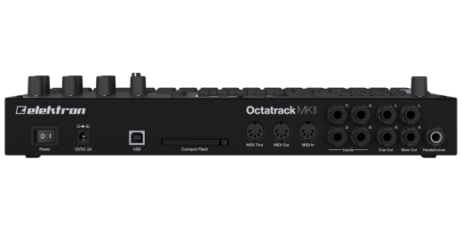 Octatrack MkII 8-Track Stereo Sampler and Sequencer - Black