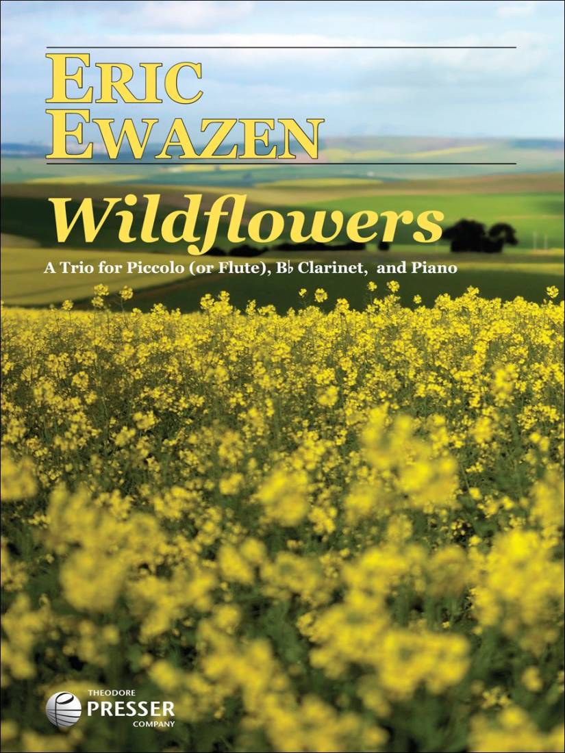 Wildflowers - Ewazen - Piccolo (Or Flute)/Bb Clarinet/Piano - Parts Set