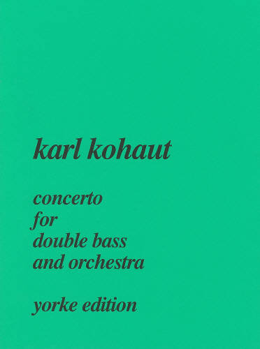 Concerto in D major - Kohaut/Young - Double Bass/Piano - Book