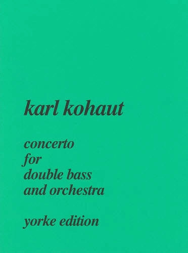 Concerto in D major - Kohaut/Young - Double Bass/Piano - Book