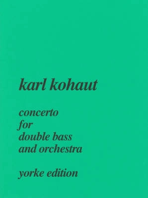 Yorke Edition - Concerto in D major - Kohaut/Young - Double Bass/Piano - Book