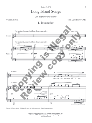 Songs for Soprano, Volume 2 - Cipullo - Soprano/Piano - Book
