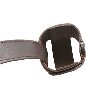 Leather Bassoon Seat Strap with Adjustable Cup