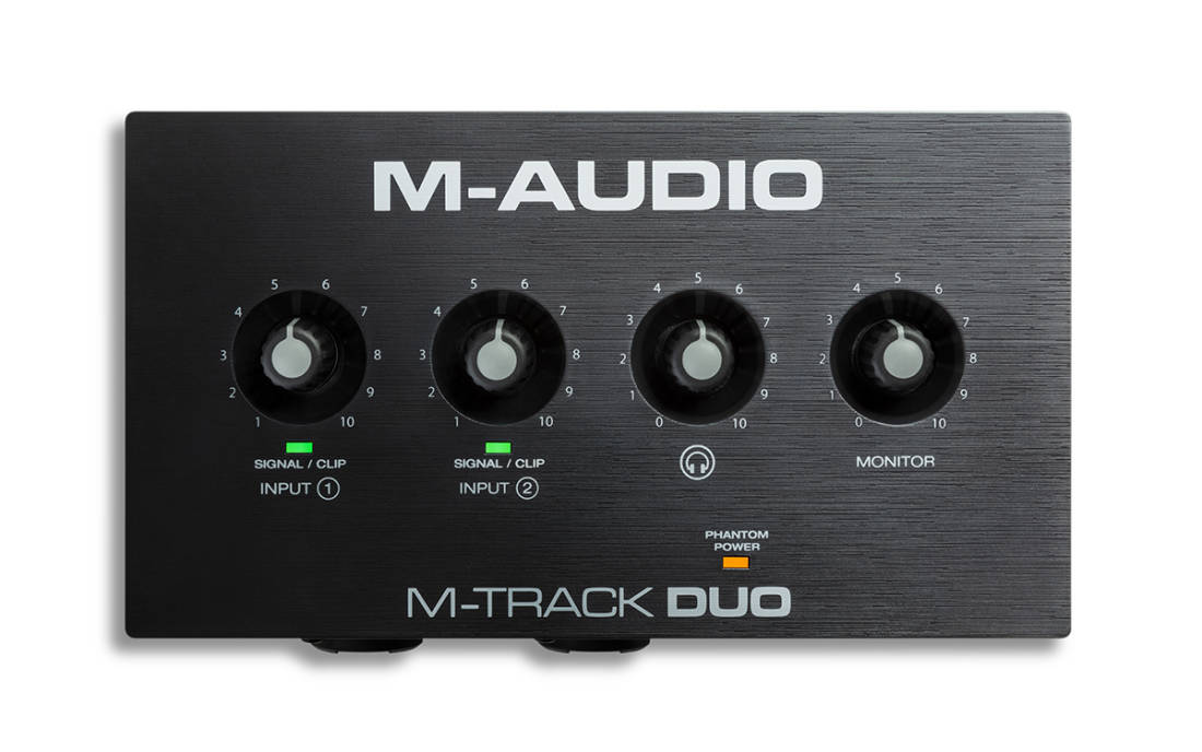 M-Track Duo 2-Channel USB Audio Interface with Two Mic Pres