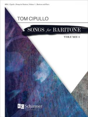 ECS Publishing - Songs for Baritone, Volume 1 - Cipullo - Baritone/Piano - Book
