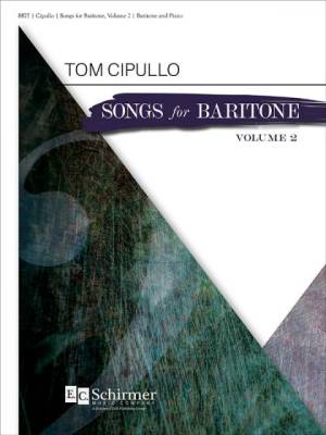 ECS Publishing - Songs for Baritone, Volume 2 - Cipullo - Baritone/Piano - Book
