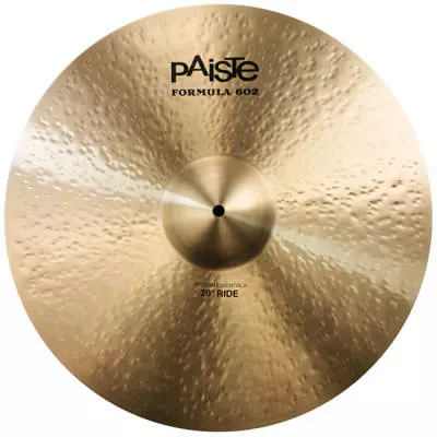 Paiste - Formula 602 Modern Essential Ride Cymbal - 20 Inch