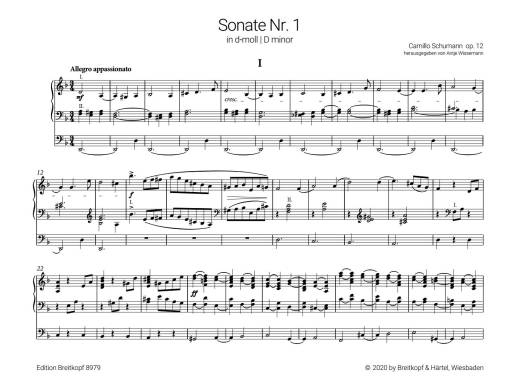 Complete Organ Sonatas - Schumann/Wissemann - Organ - Book