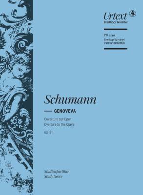 Genoveva Op. 81, Overture - Schumann/Riedel - Study Score - Book