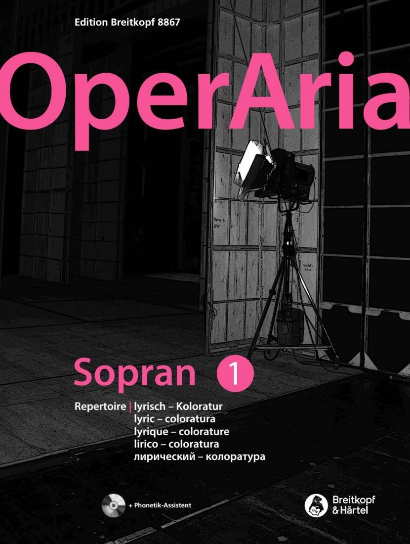 OperAria Soprano: Repertoire Collection Volume 1, Lyric-Coloratura - Ling/Sandel - Soprano Voice/Piano - Book