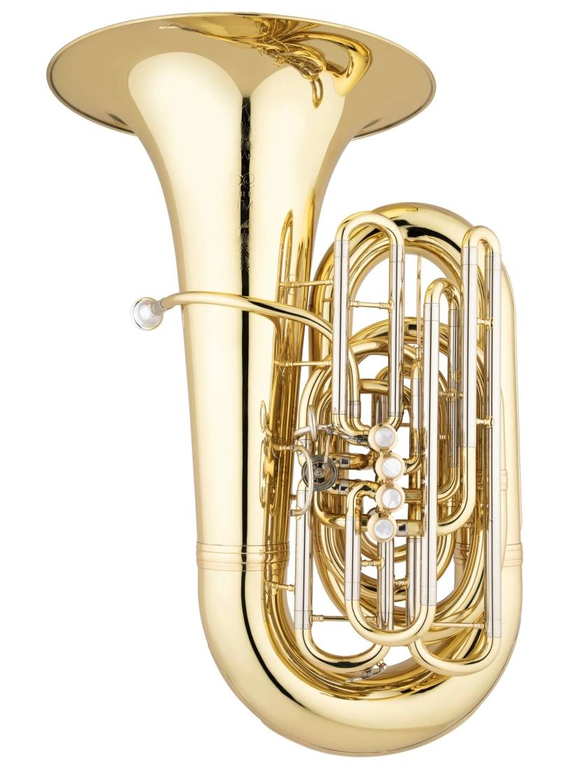 CC Compact Tuba with 4 Front Pistons and 19\'\' Bell - Lacquer