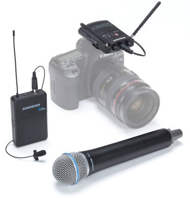 Concert 88 Camera Combo Wireless Microphone System