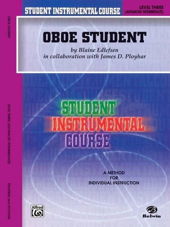 Student Instrumental Course: Oboe Student, Level III - Edlefsen/Ployhar - Book